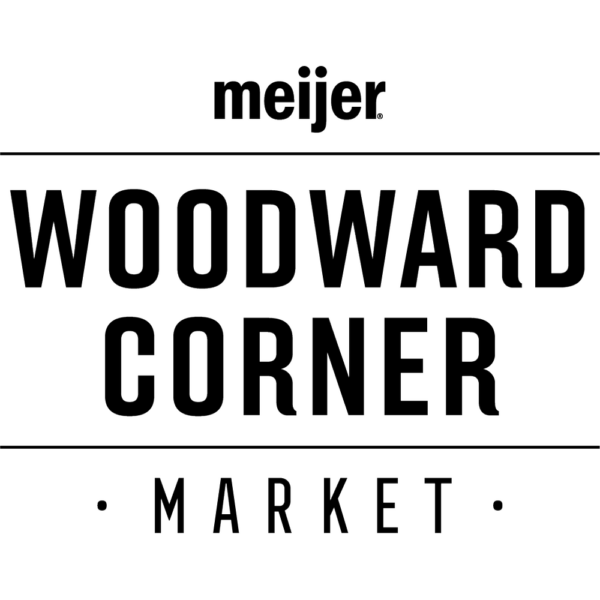 Logo for Woodward Corner Market by Meijer.